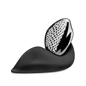Alessi Forma Cheese Grater - Steel - Black. ZH03 - Design and Grace