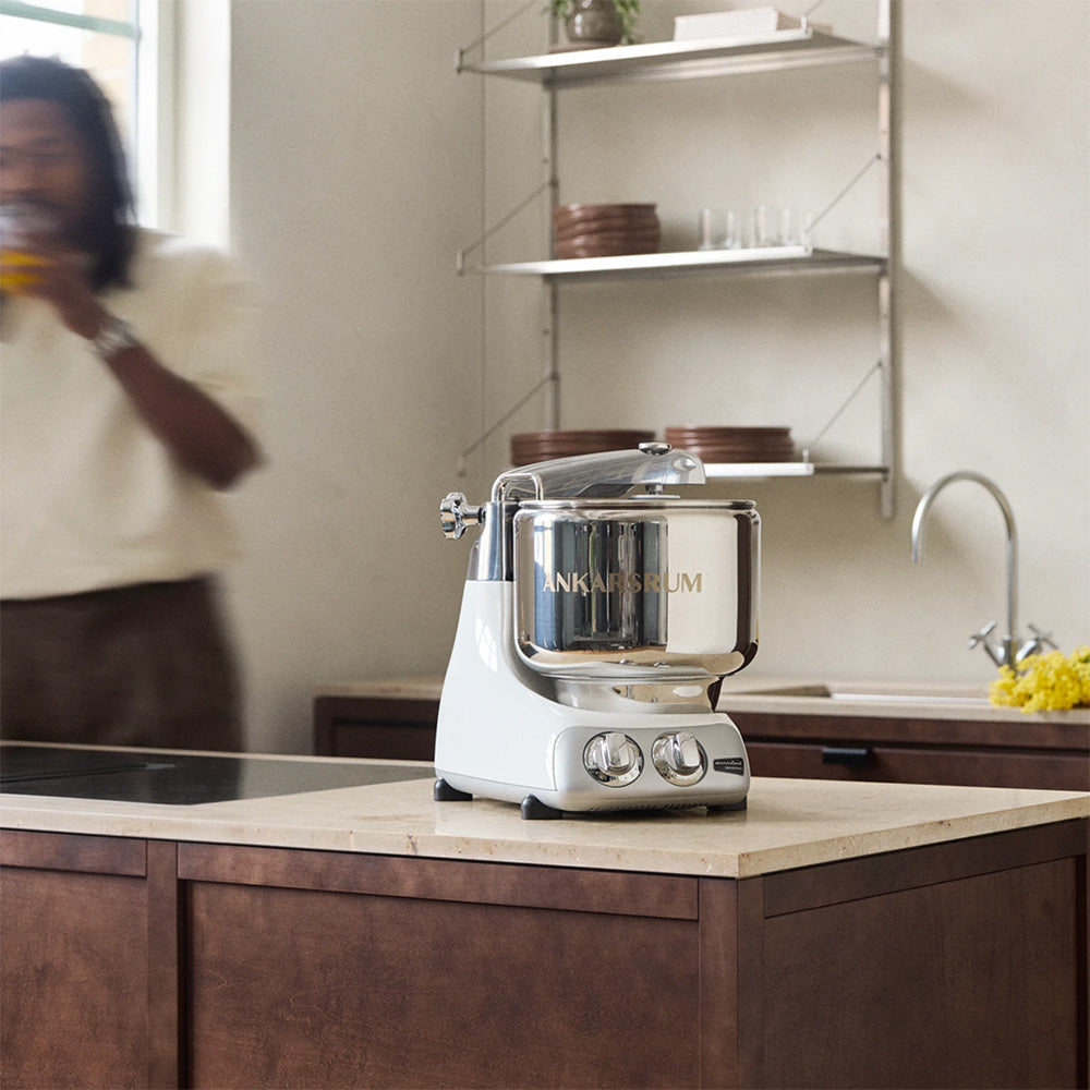 Ankarsrum Assistent Original Stand Mixer Essential Package - Glossy White