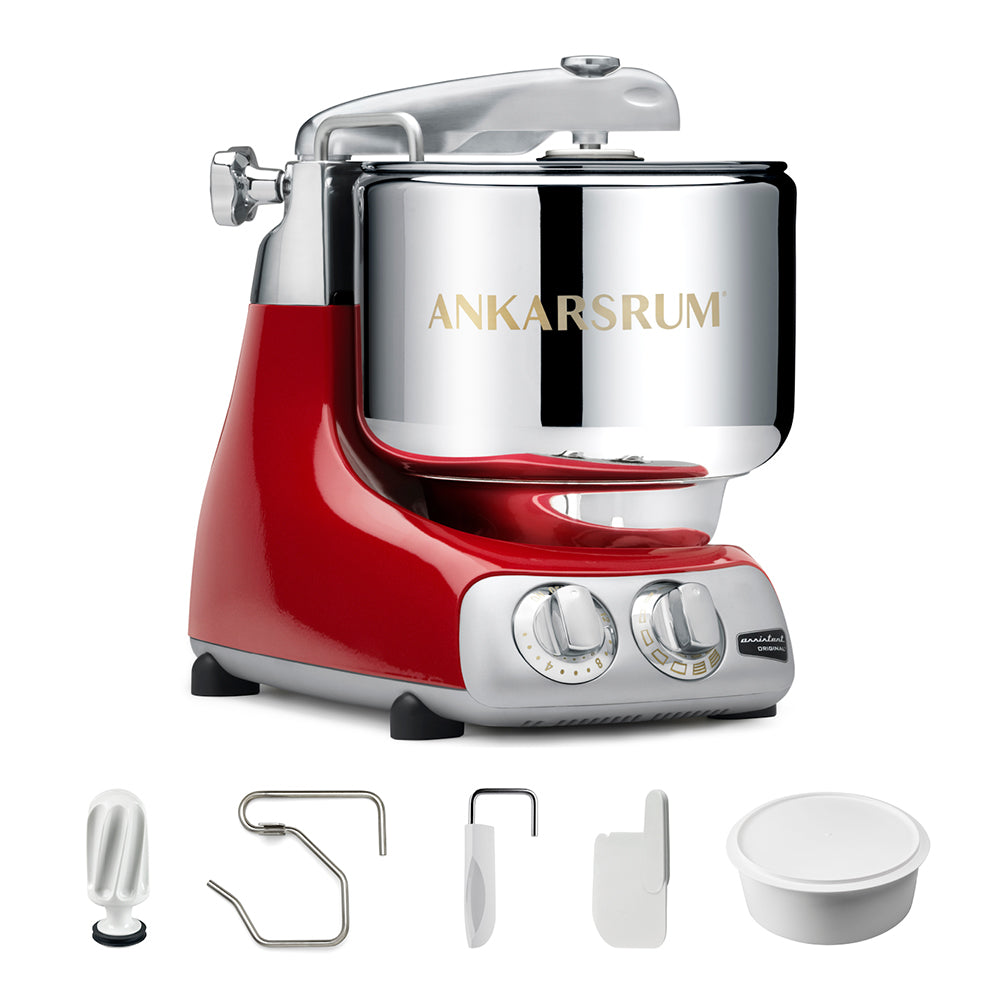 Ankarsrum Assistent Original Stand Mixer Essential Package - Red
