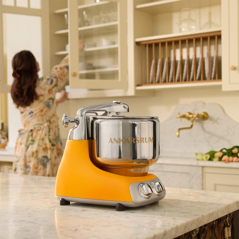 Ankarsrum Assistent Original Stand Mixer Essential Package - Sunbeam Yellow