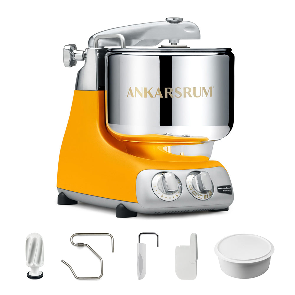 Ankarsrum Assistent Original Stand Mixer Essential Package - Sunbeam Yellow