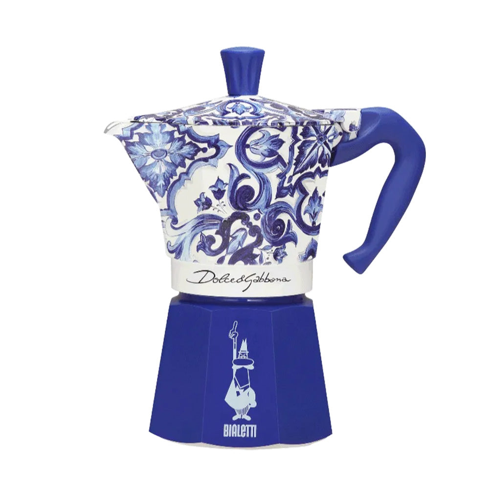 Bialetti - Moka Express - Dolce & Gabbana - Mediterranean Blue - Espresso Maker