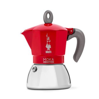 Bialetti - Moka Induction - Red - Espresso Maker - Design and Grace