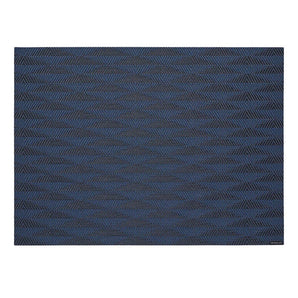 Chilewich Arrow Rectangular Placemat, 14 x 19 inch - Sapphire