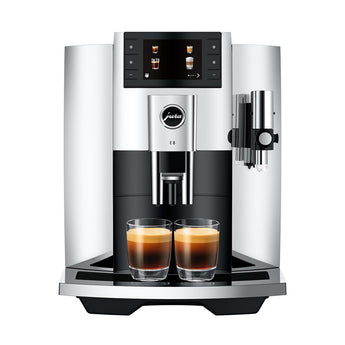 Jura E8 Chrome Coffee Machine 15646 - Design and Grace