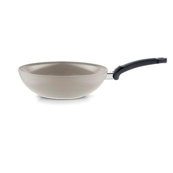 Fissler - Ceratal Ceramic Non-Stick Wok 12-inch, 5.5 Quart - Design and Grace