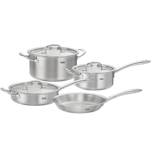 Fissler - M5 Pro-Ply 7-Piece 5 Ply Stainless Steel Cookware - German Made Durability - Design and Grace
