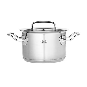 Fissler - Original-Profi Collection® Stainless Steel Stock Pot, 2.2 Quart - 6.3 Inch - Design and Grace