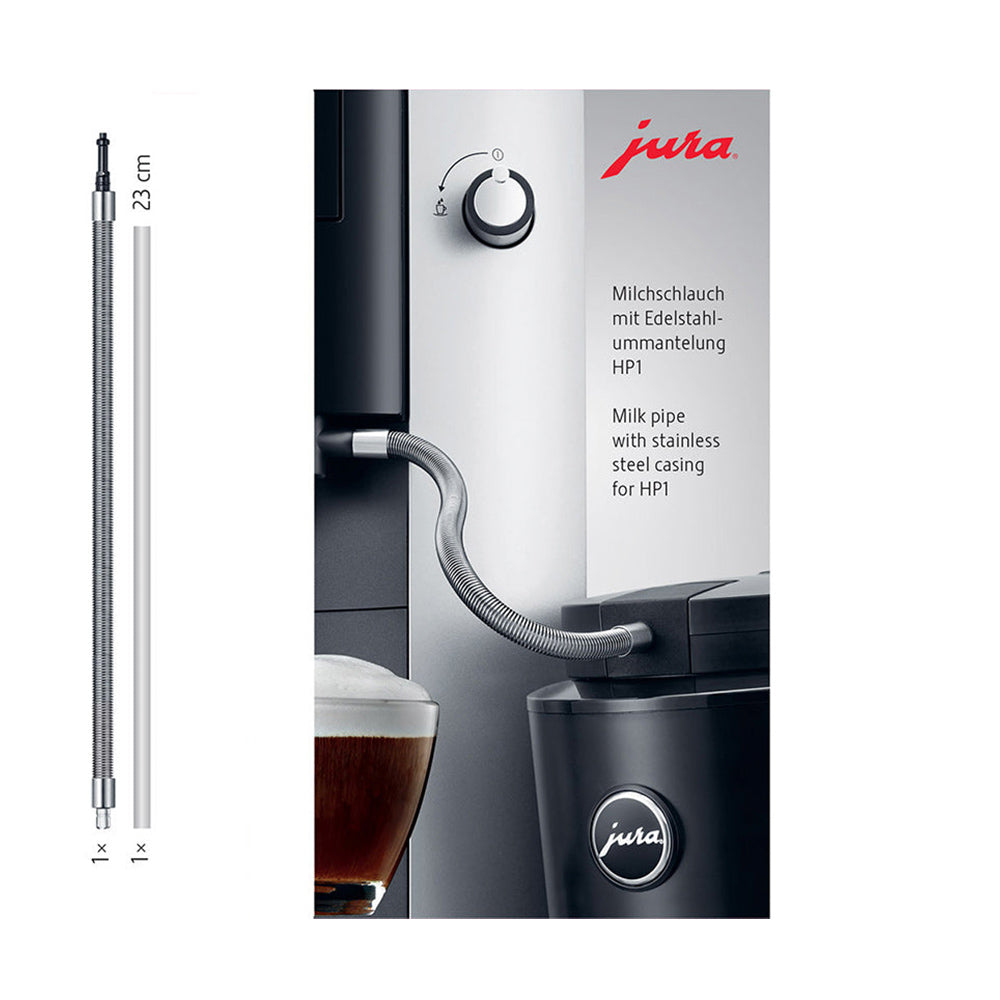 Jura Milk Pipe with Stainless Steel Casing - HP1
