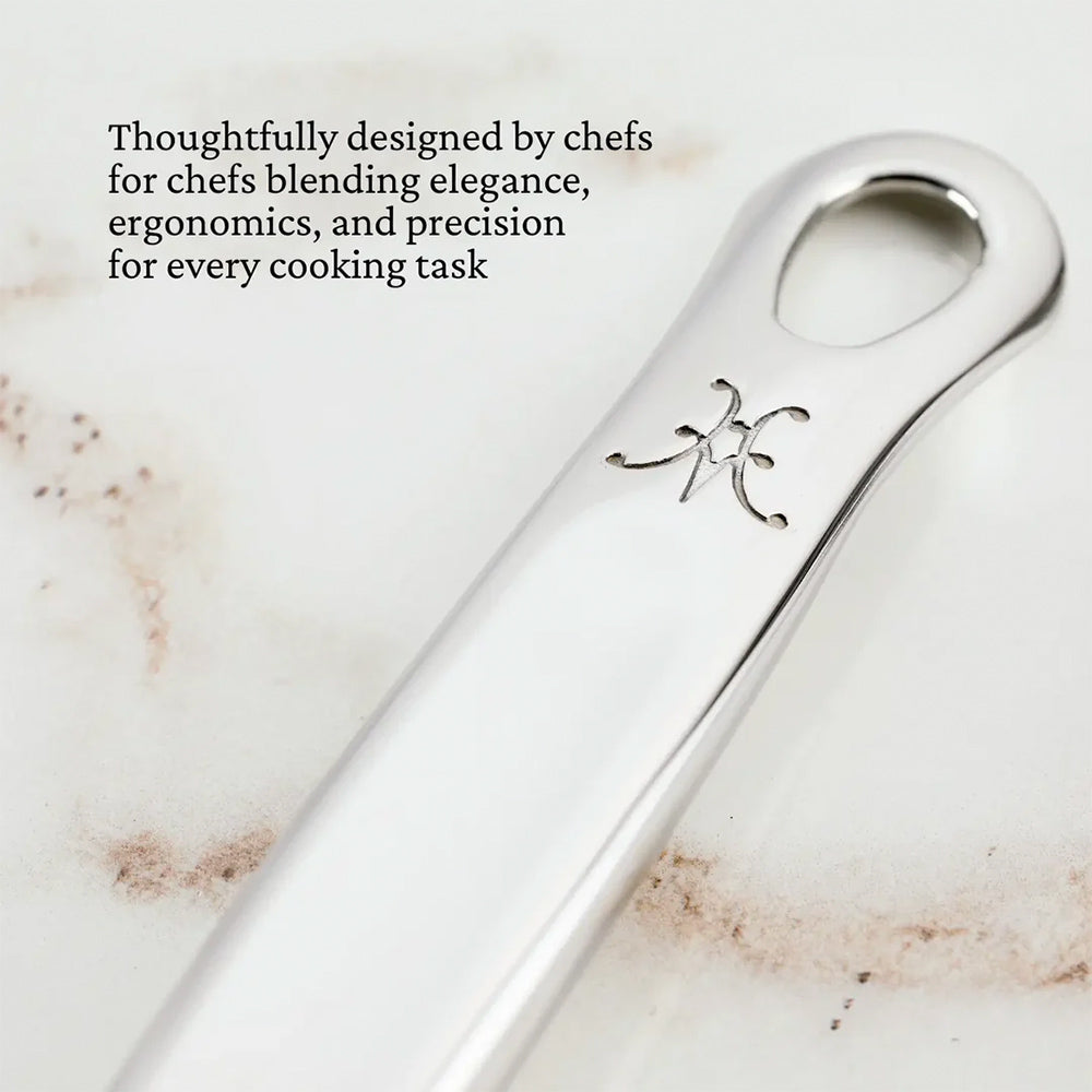 Hestan Provisions 13 Inch Stainless Steel Slotted Turner - A Turner Designed Around the Leading Edge