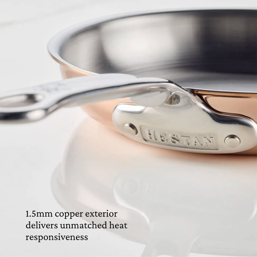 Hestan CopperBond Aura 8.5 Inch Skillet - Full Construction in a Small Pan