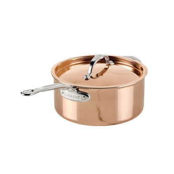 Hestan CopperBond Aura 3 Qt. Covered Saucepan - Design and Grace