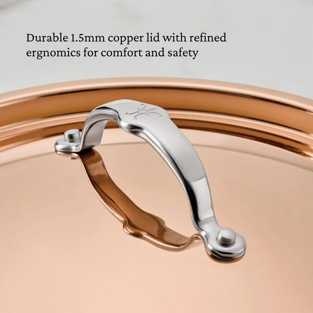 Hestan CopperBond Aura 6 Qt. Covered Stock Pot - More Copper, More Control