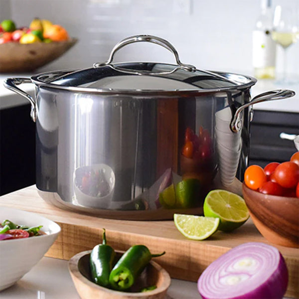 Hestan NanoBond 8 Quart Covered Stockpot