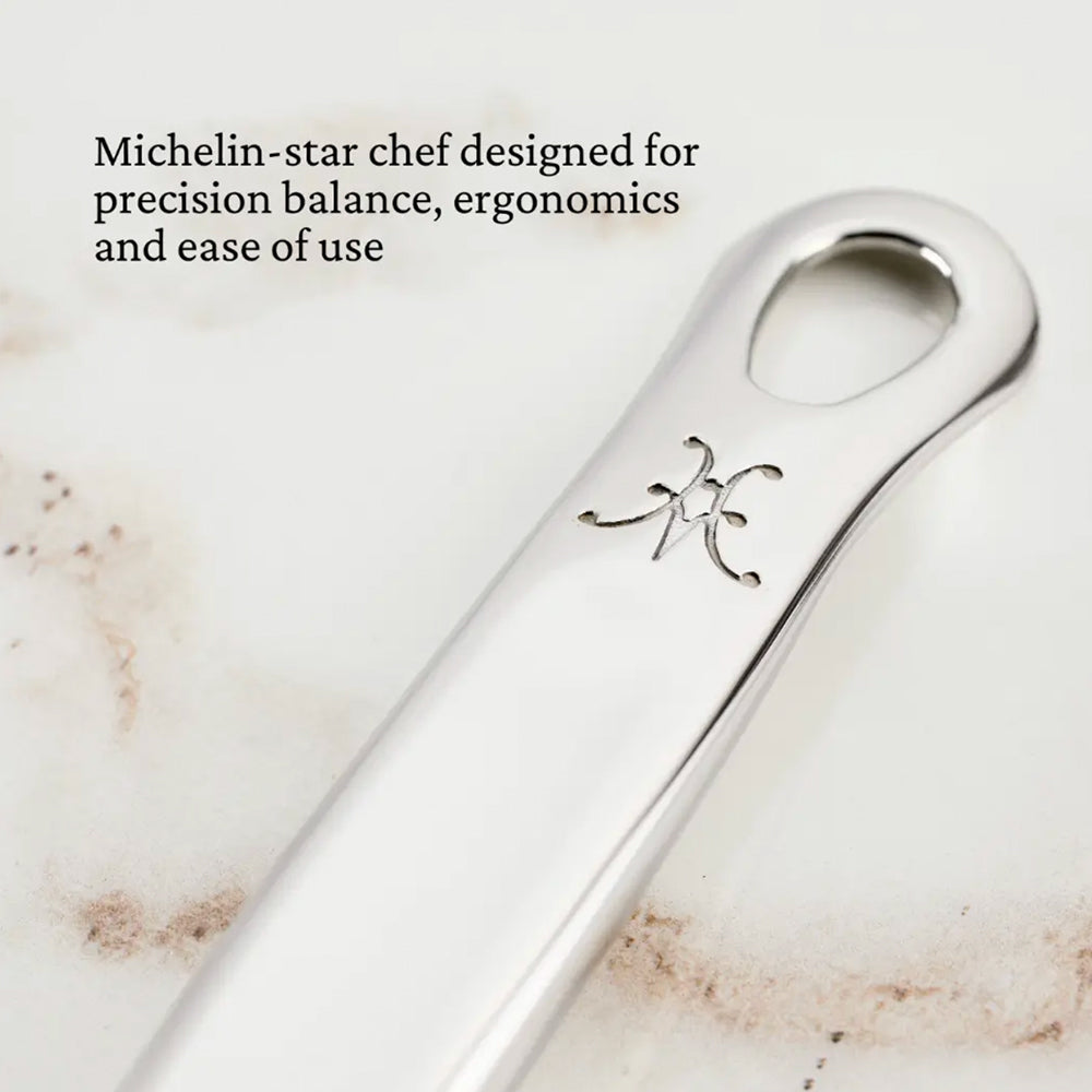 Hestan Provisions Stainless Steel Deep Spoon, 13 Inch - A More Useful Spoon Shape
