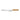 HORL Brotmesser bread knife with oak handle, side view on white