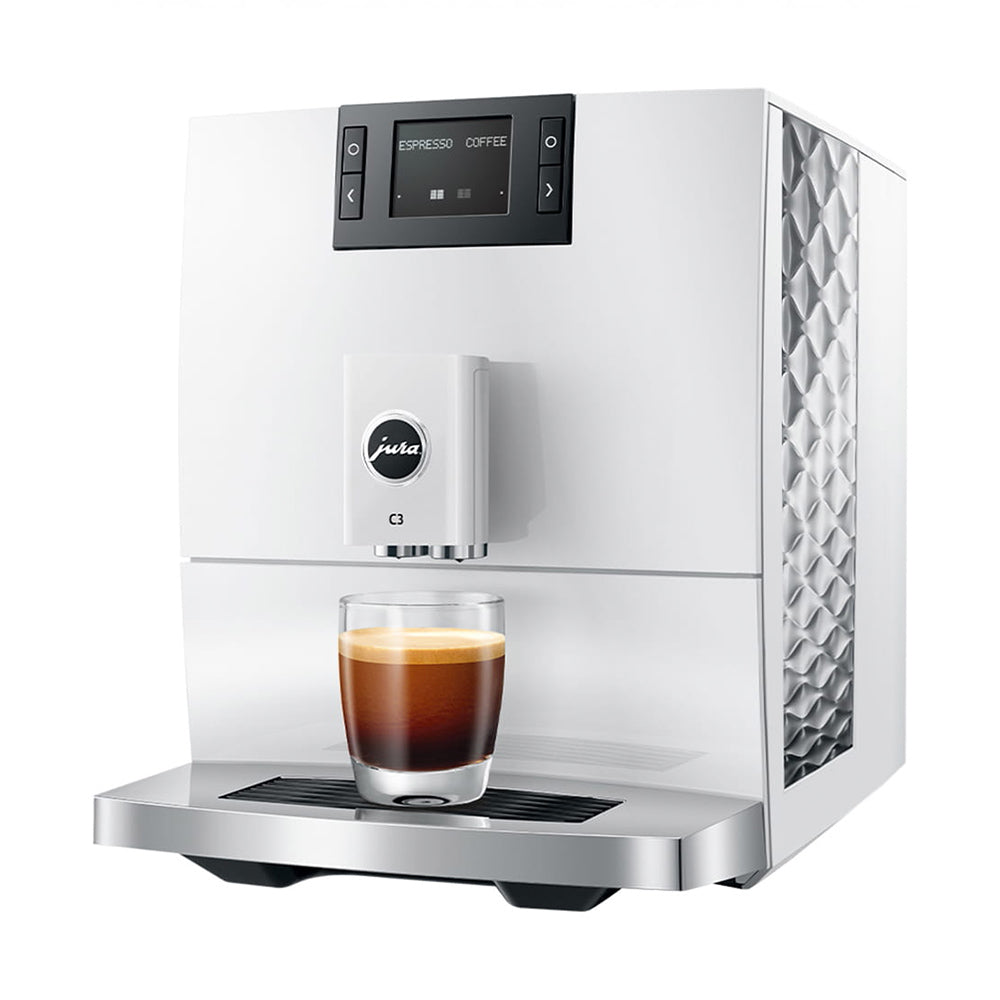 Jura C3 Piano White Coffee Machine 15780