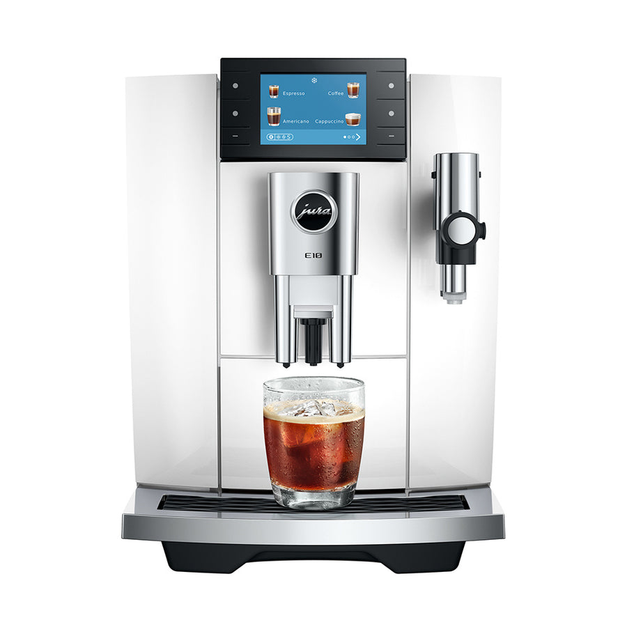 Jura E10 Piano White Coffee Machine 15816