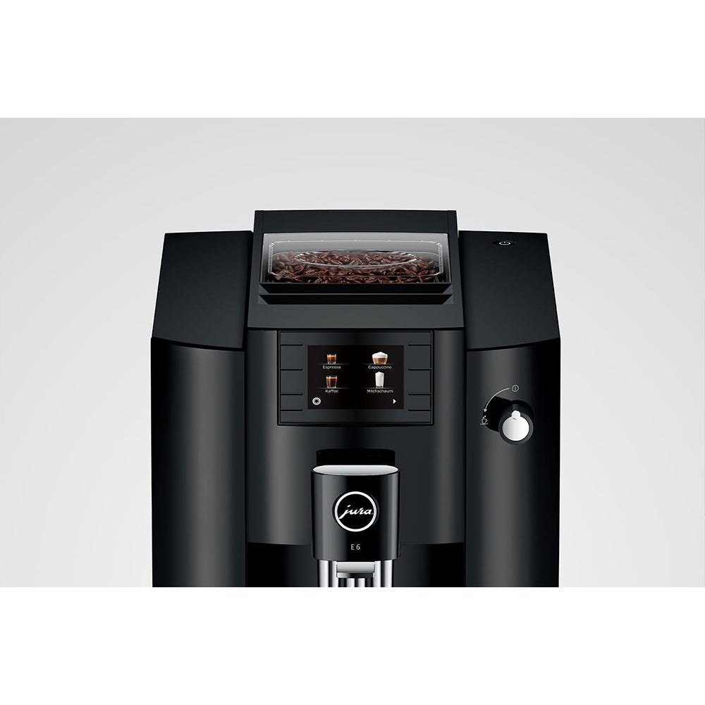 Jura E6 Piano Black Coffee Machine 15622