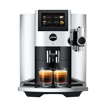 Jura S8 Chrome Coffee Machine 15653 - Design and Grace