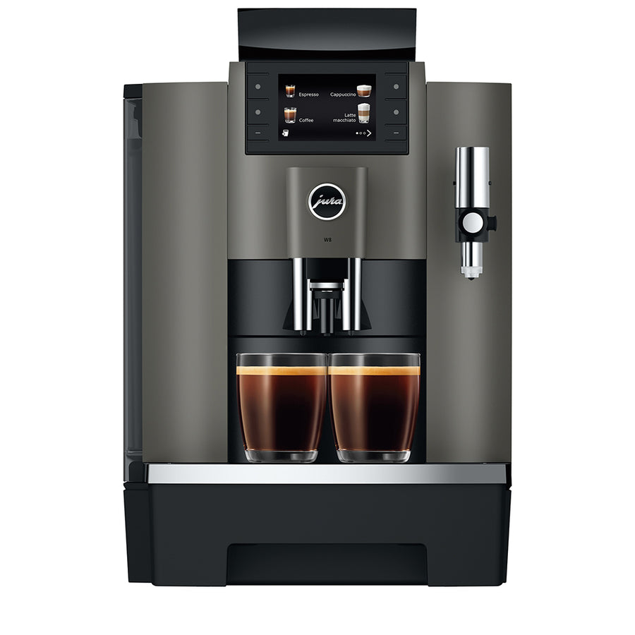 Jura W8 Dark Inox Coffee Machine 15788