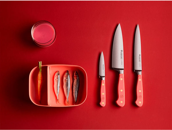 Wüsthof CLASSIC 6" Chef's Knife, Coral Peach