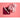 WÜSTHOF CLASSIC paring knife in Pink Himalayan Salt on a dark red board beside a net bag, on a pink background