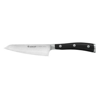 WÜSTHOF CLASSIC IKON 4.5" Asian Utility Knife on a white background