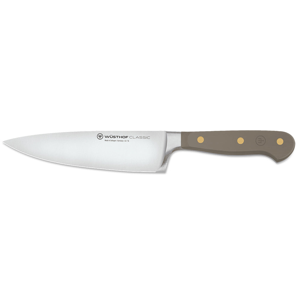 Wüsthof CLASSIC VELVET OYSTER 6" Chef's Knife