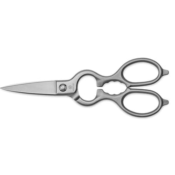 WÜSTHOF 8.5" Come-Apart Kitchen Shears, Stainless Steel, on a white background
