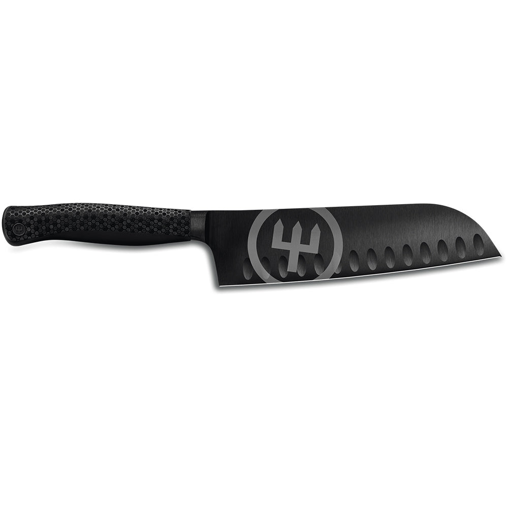 Wüsthof PERFORMER 7" Santoku, Hollow Edge
