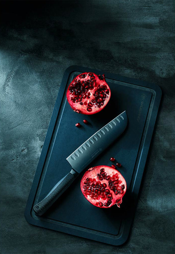 Wüsthof PERFORMER 7" Hollow Edge Santoku