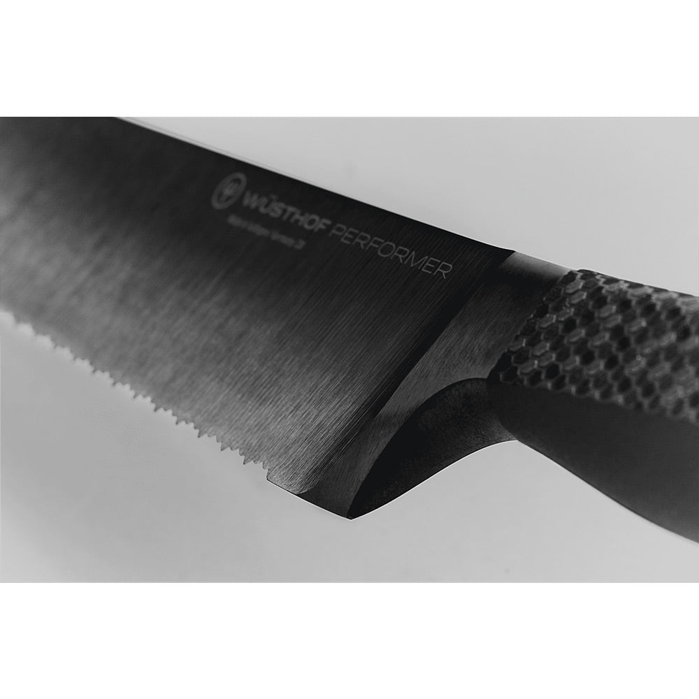 Wüsthof PERFORMER 9" Double Serrated Bread Knife