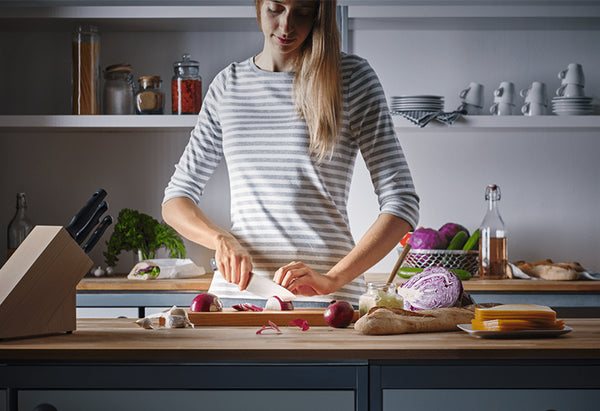 Wüsthof GOURMET 7" Hollow Edge Santoku