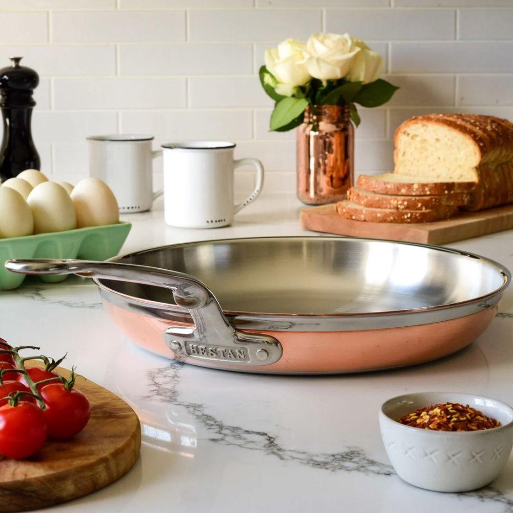 Hestan CopperBond 8.5" Induction Copper Skillet - Fast Response for Small Jobs