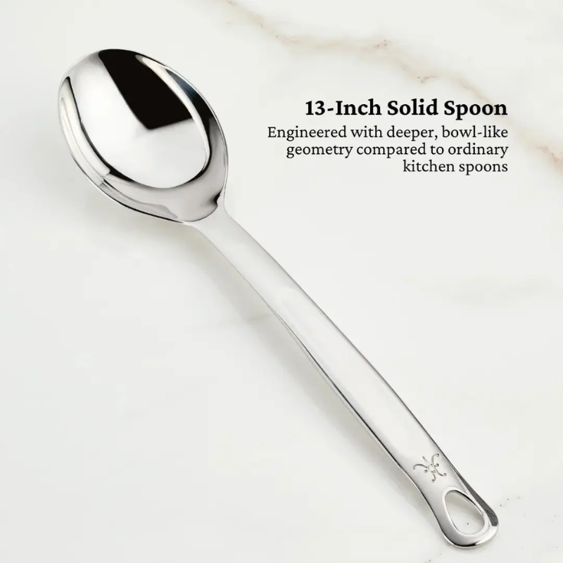 Hestan Provisions Stainless Steel Ultimate Chef's Tool Set, 8-Piece - A Tool for Each Daily Job