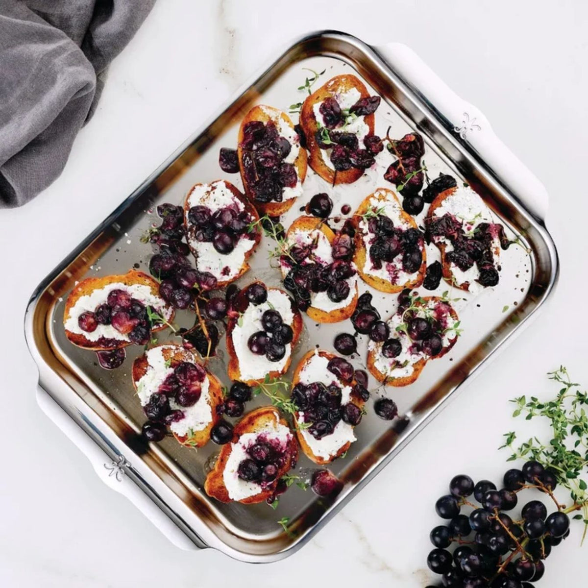 Hestan Provisions Stainless Steel OvenBond Tri-ply Medium Sheet Pan - Sized for Everyday Sheet-Pan Work