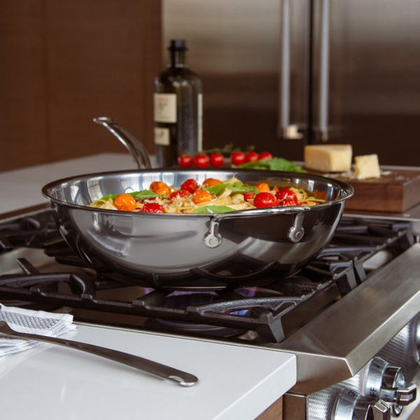 Hestan NanoBond Molecular Titanium 14" Chef's Pan