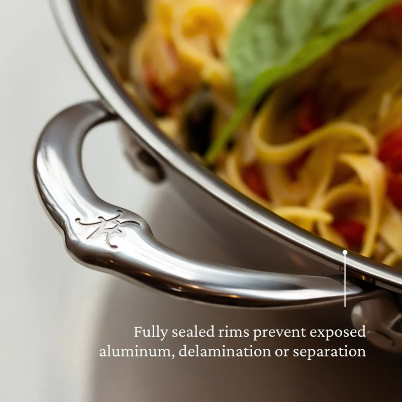 Hestan NanoBond Molecular Titanium 14" Chef's Pan - Large Format, NanoBond Durability