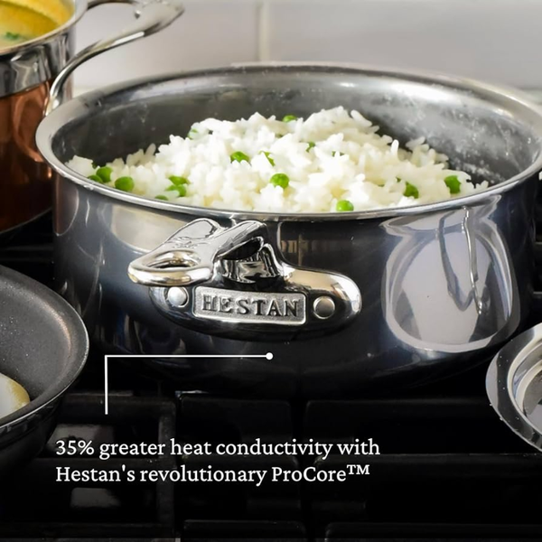 Hestan NanoBond Molecular Titanium 3 Qt Covered Saucepan