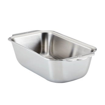 Hestan Provisions Stainless Steel OvenBond Tri-ply 1-Pound Loaf Pan - Design and Grace