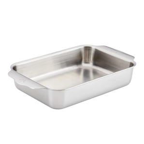 Hestan Provisions Stainless Steel OvenBond Tri-ply Small Rectangular Baker
