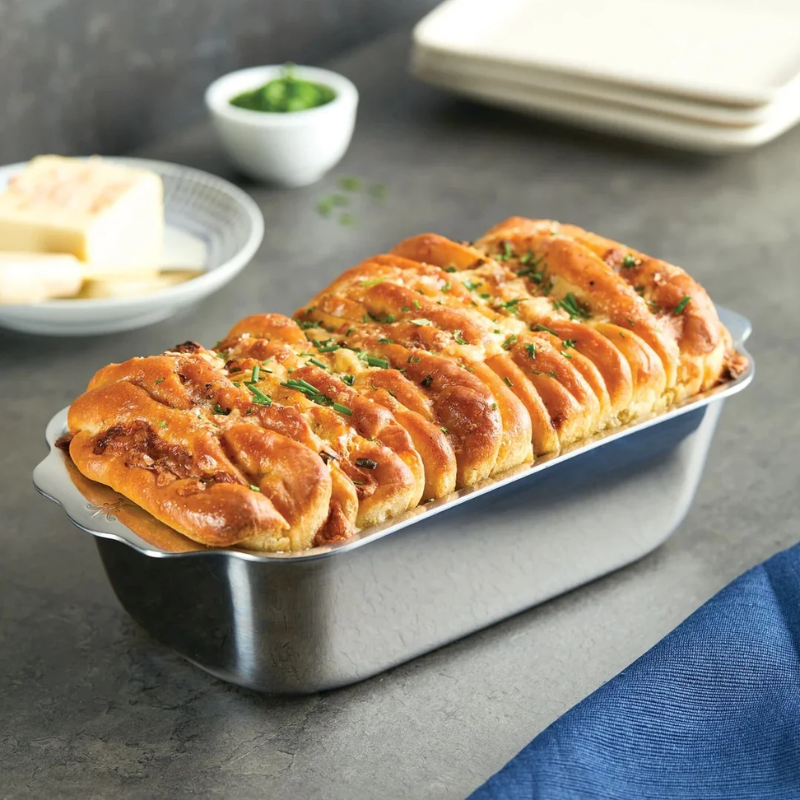 Hestan Provisions Stainless Steel OvenBond Tri-ply 1-Pound Loaf Pan