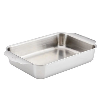 Hestan Provisions Stainless Steel OvenBond Tri-ply Rectangular Baker - Design and Grace