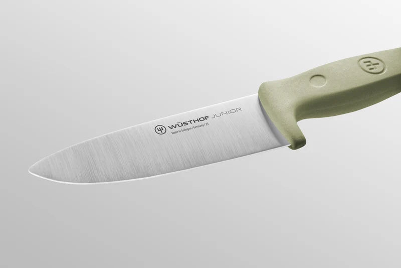 Wüsthof Junior 4" Chef's Knife, Green - A Real Knife Designed for Young Cooks
