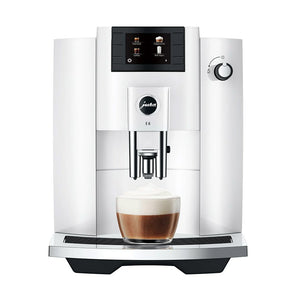 Jura E6 Piano White Coffee Machine 15559 - Design and Grace