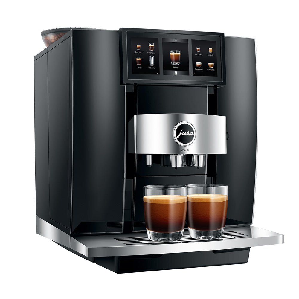 Jura GIGA 10 Coffee Machine Bundle with Coffee Beans and Accessories