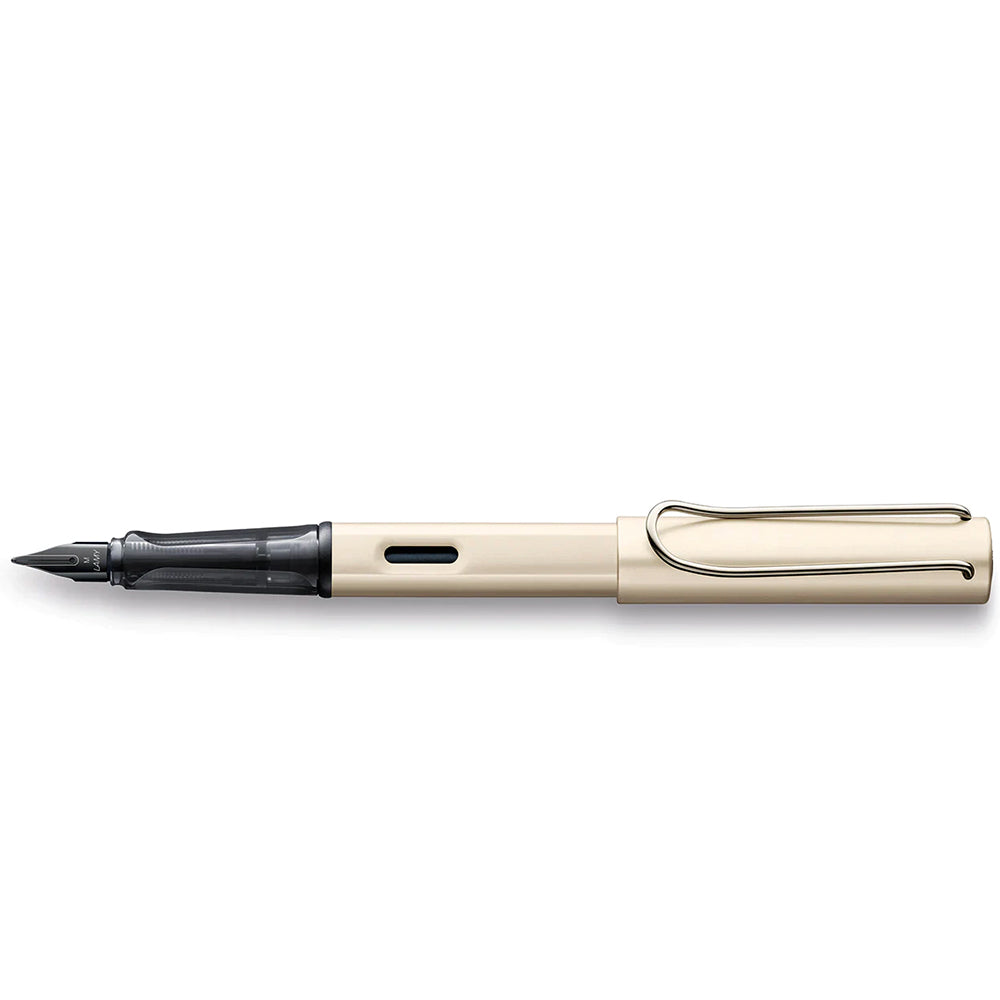 LAMY LX Fountain Pen - Palladium - Medium - L58M - Design and Grace