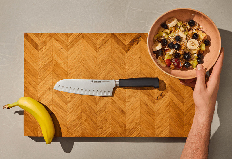 Wüsthof PARTNER 7" Hollow Edge Santoku