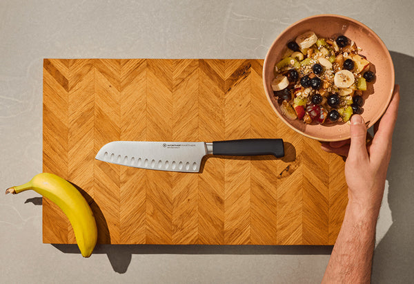 Wüsthof PARTNER 7" Hollow Edge Santoku